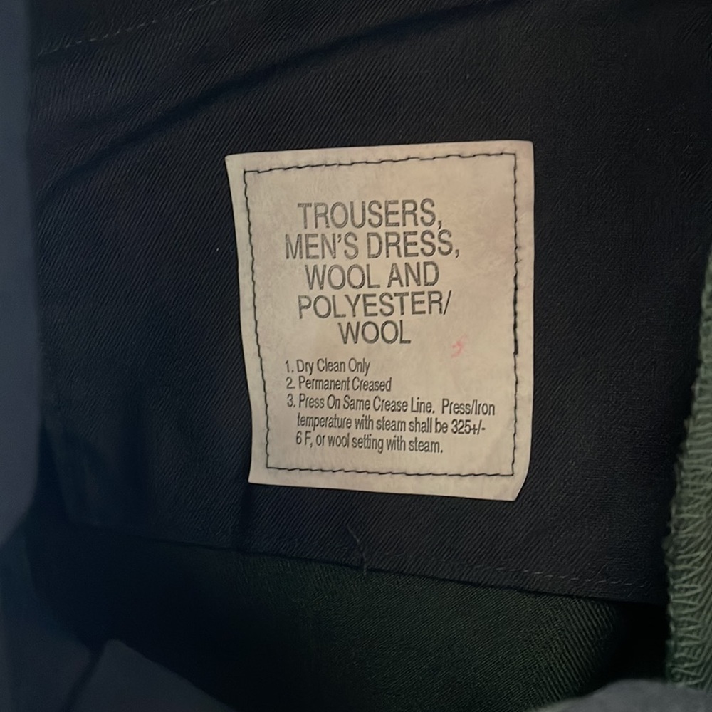 DACP BY TENNESSEE APPAREL CORP. US AIR FORCE MILITARY DRESS TROUSERS PANTS. 32 - Picture 13 of 14